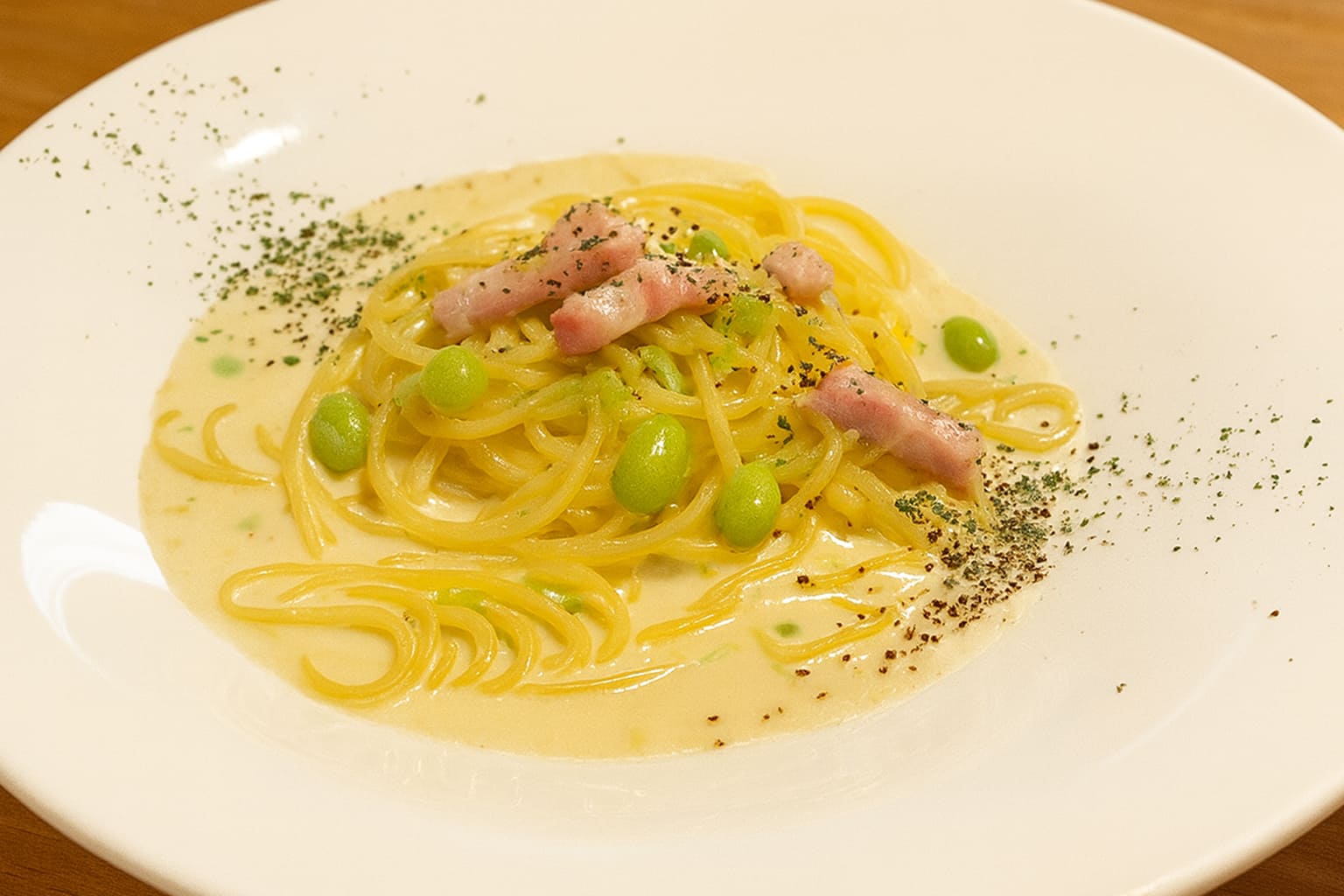 クリームパスタ1
