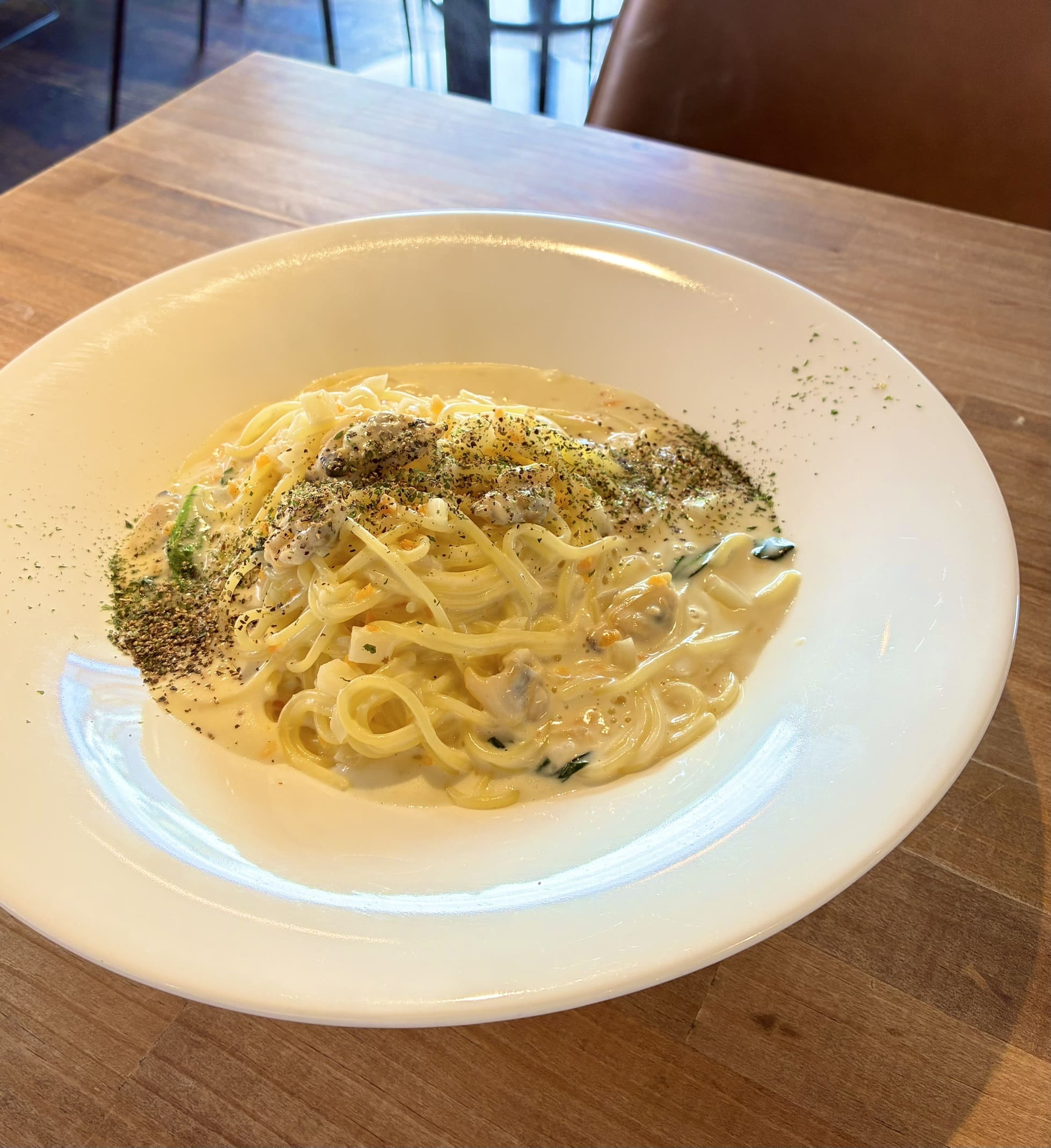 クリームパスタ2