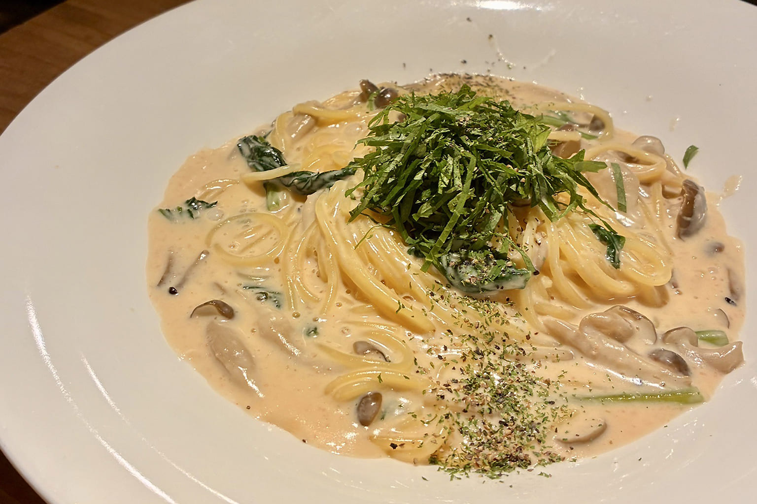 クリームパスタ2