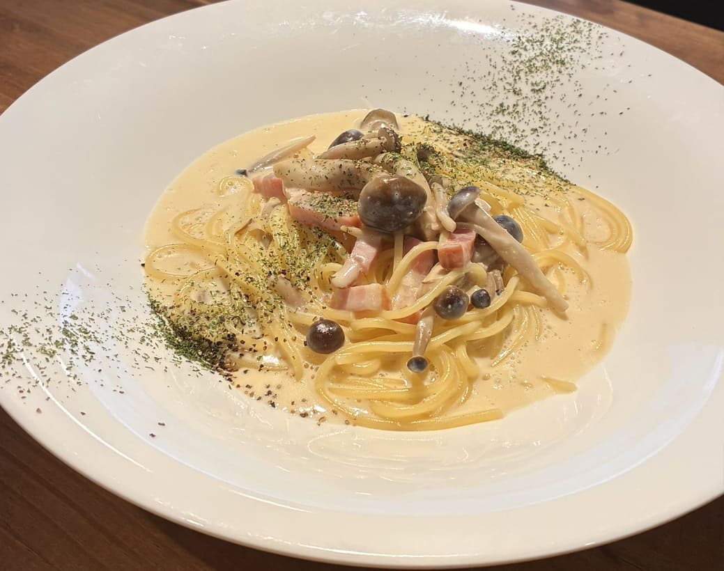 クリームパスタ2