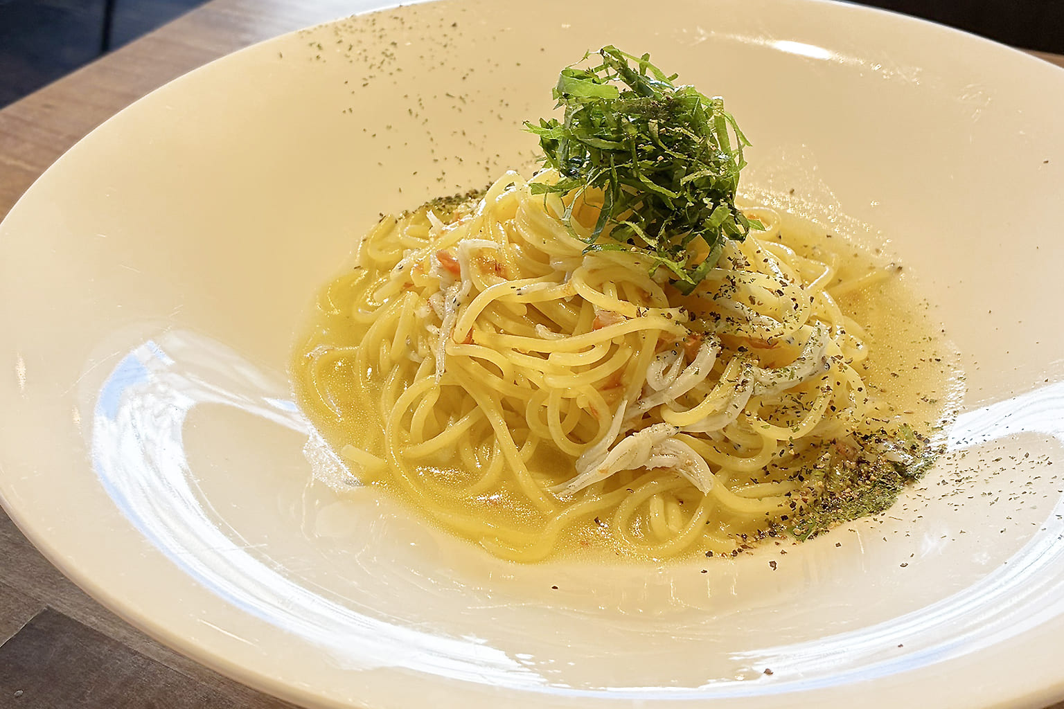 塩オイルパスタ1