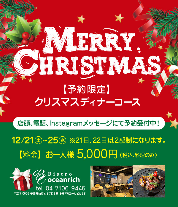 オーシャンリッチ クリスマスオードブル