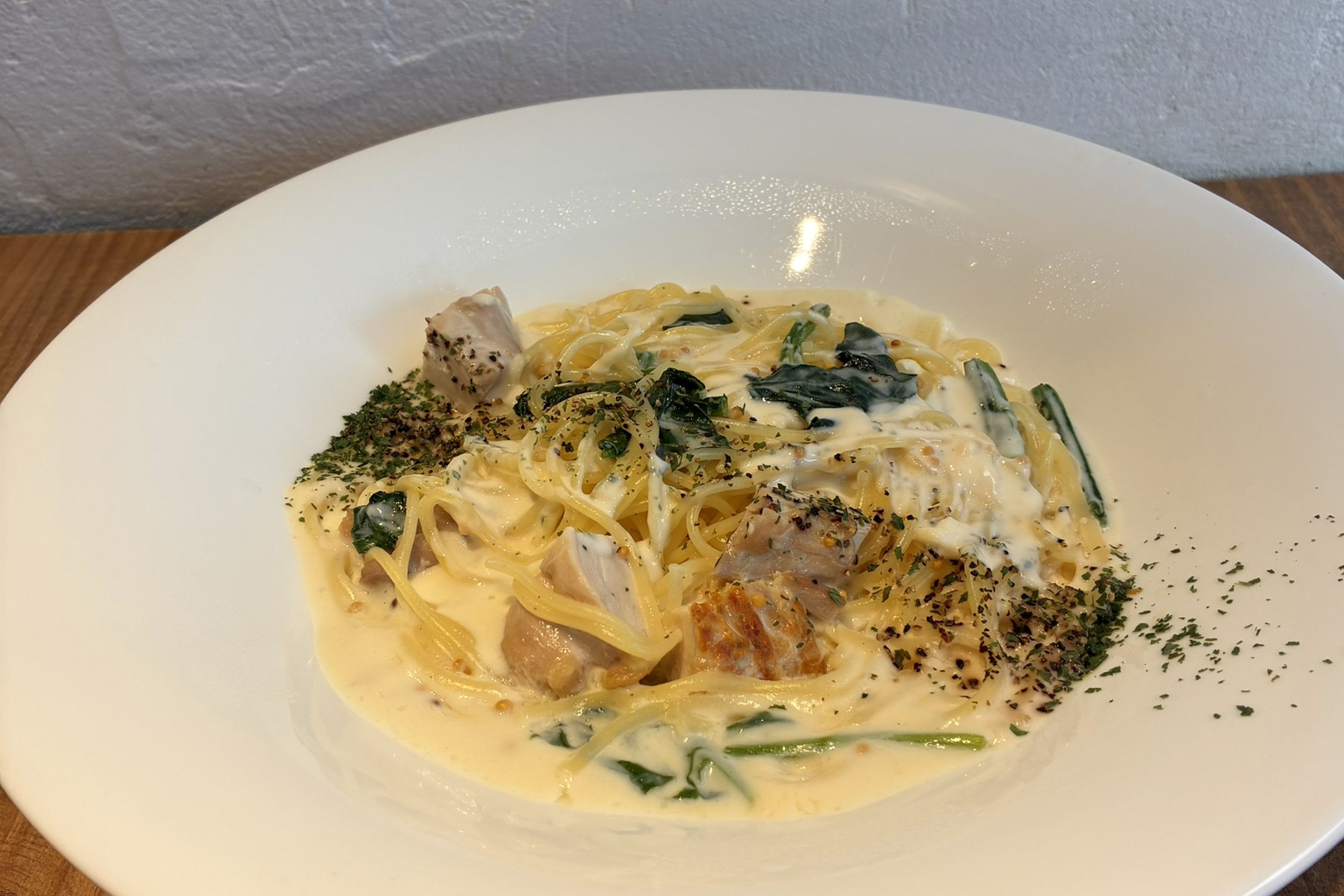 クリームパスタ1