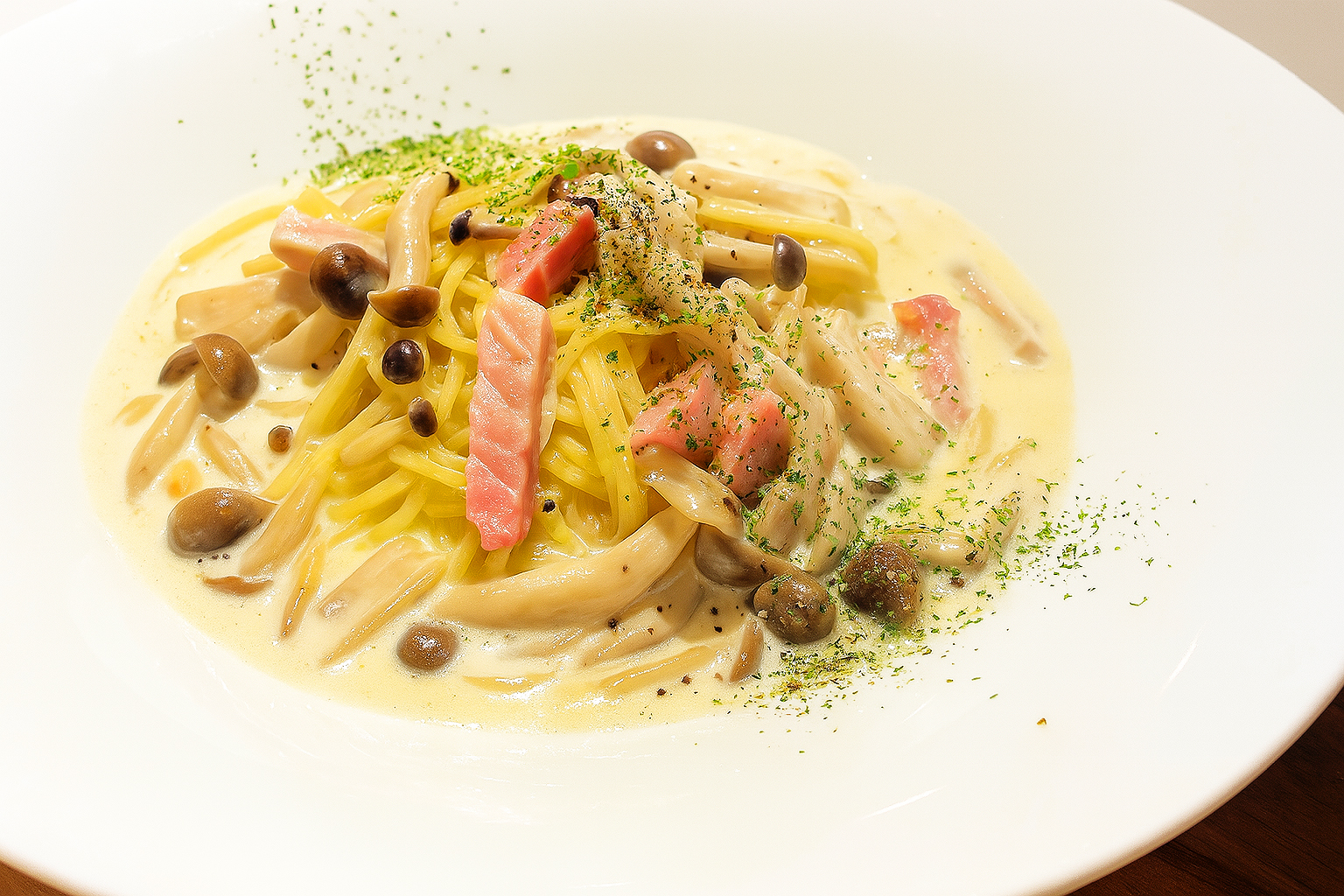 クリームパスタ1
